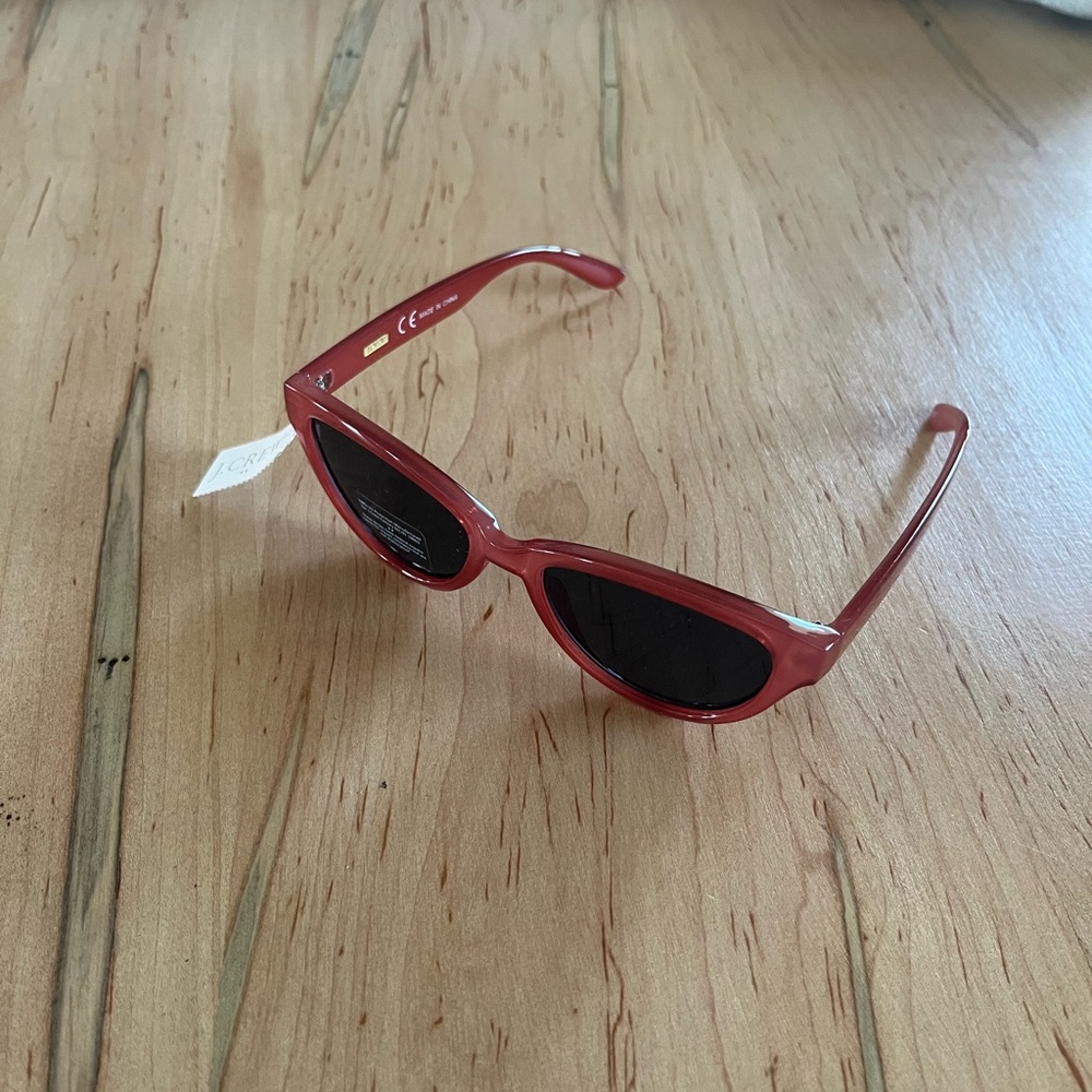J. Crew Red Sunglasses